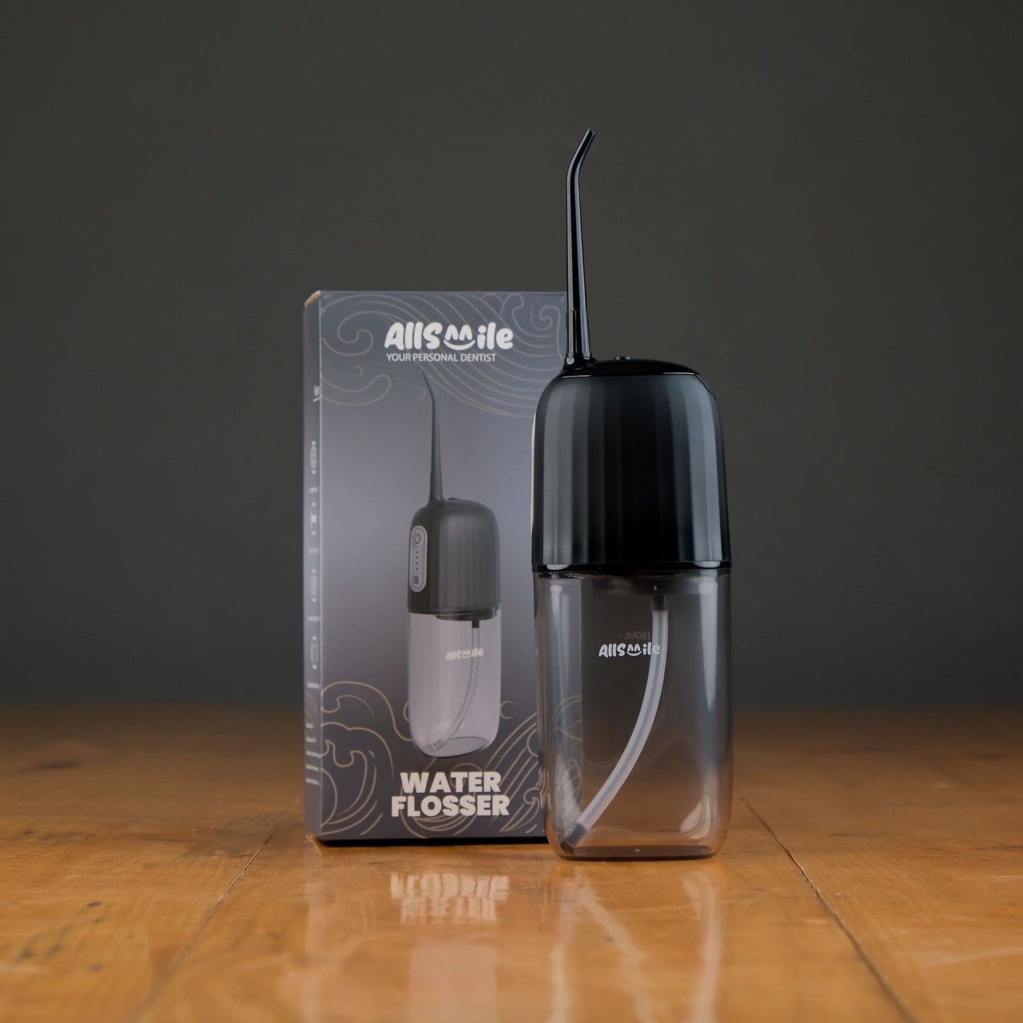 Portable Allsmile Water Flosser for fresh breath on the go