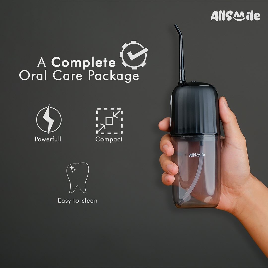 An ‘enjoyable’ part of your oral care routine. No more struggling with tangled teeth and sore gums. “Ditch the string, follow the stream” #oralcare #flosser #smartoralcare #explore #explorepage.jpg__PID:b24504c2-c7f6-4f41-90d1-cc6528ea6d57