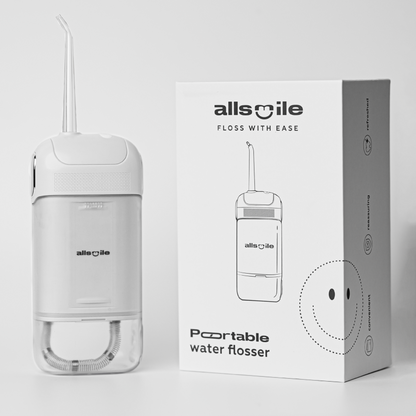 Allsmile Portable, cordless travel friendly best electric jet water flosser (dental flosser) availbale in nepal for your better oral hygiene